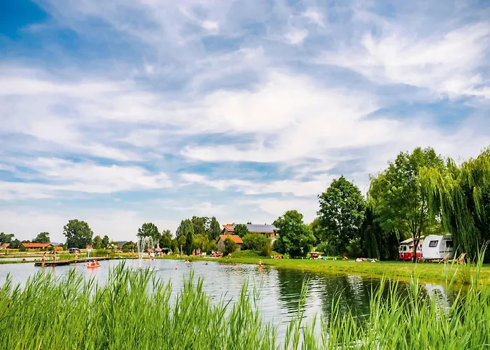 Mobilehome Auf Dem Vital Camp Bayerbach