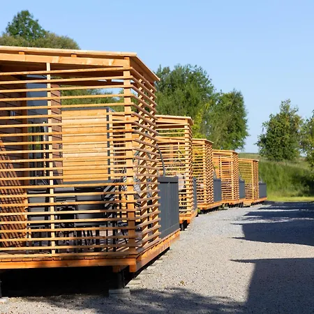 Ruhiges Mobilehome Im Vital Camp Bayerbach Дом отдыха Bayerbach